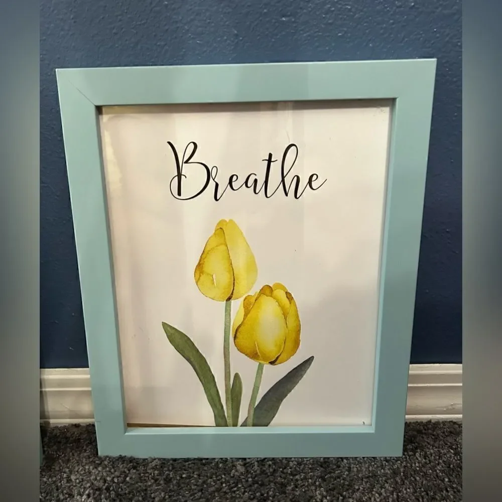4 Framed Prints for Bathroom decor